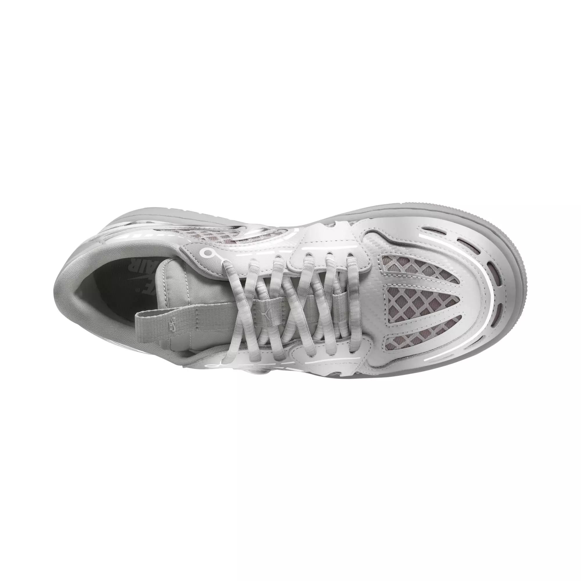 Jordan 1 Low Method of Make "Neutral Grey/Metallic Silver/White" Women's Shoe - SILVER