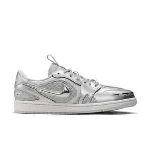 Jordan 1 Low Method of Make "Neutral Grey/Metallic Silver/White" Women's Shoe