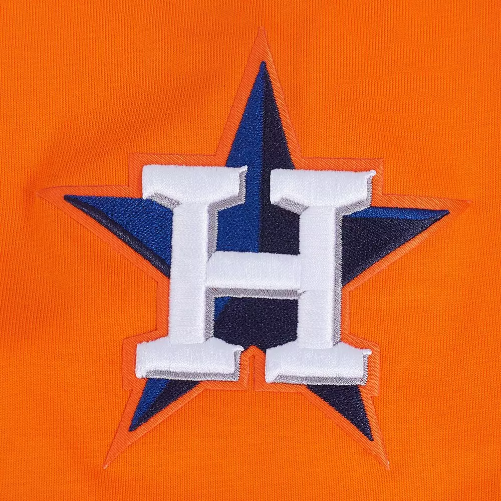 Pro Standard Houston Astros License Plate Short Sleeve Tee-Orange - ORANGE
