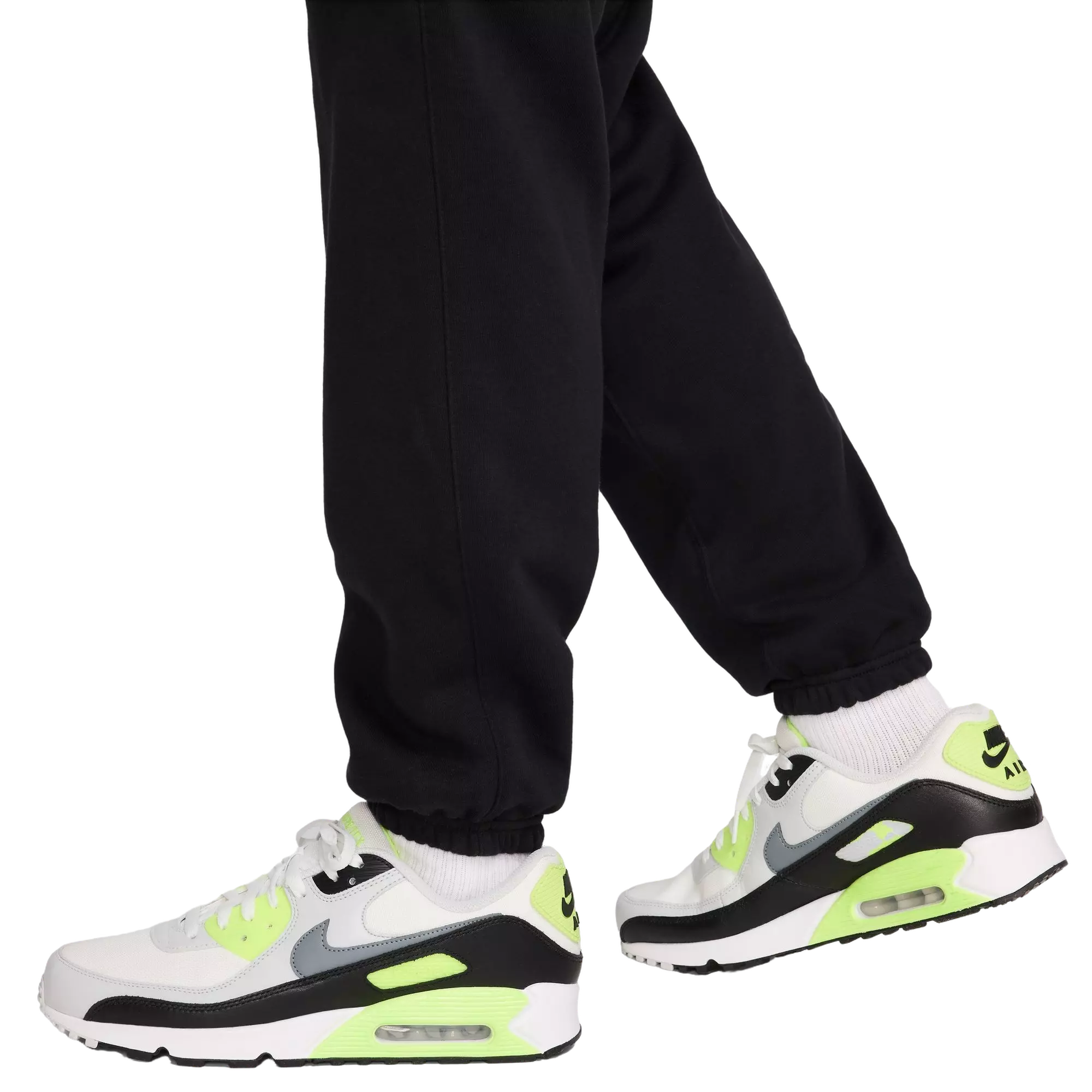 Nike Men's Club Fleece Cargo Pants - Black - BLACK