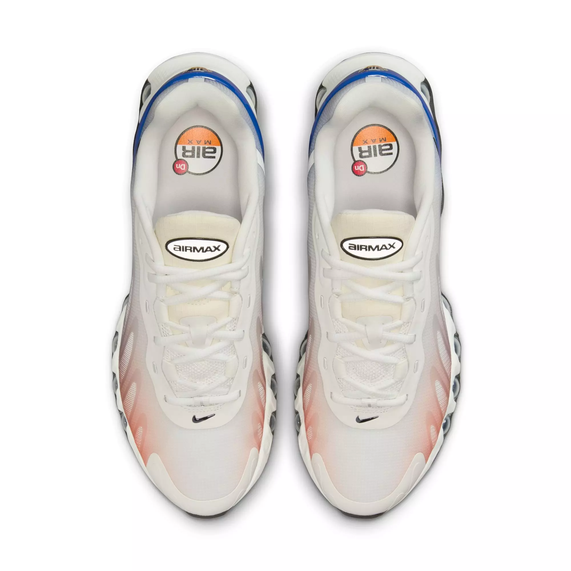 Nike Air Max Dn8 "Summit White/Black/Safety Orange" Men's Shoe - BLACK/YELLOW