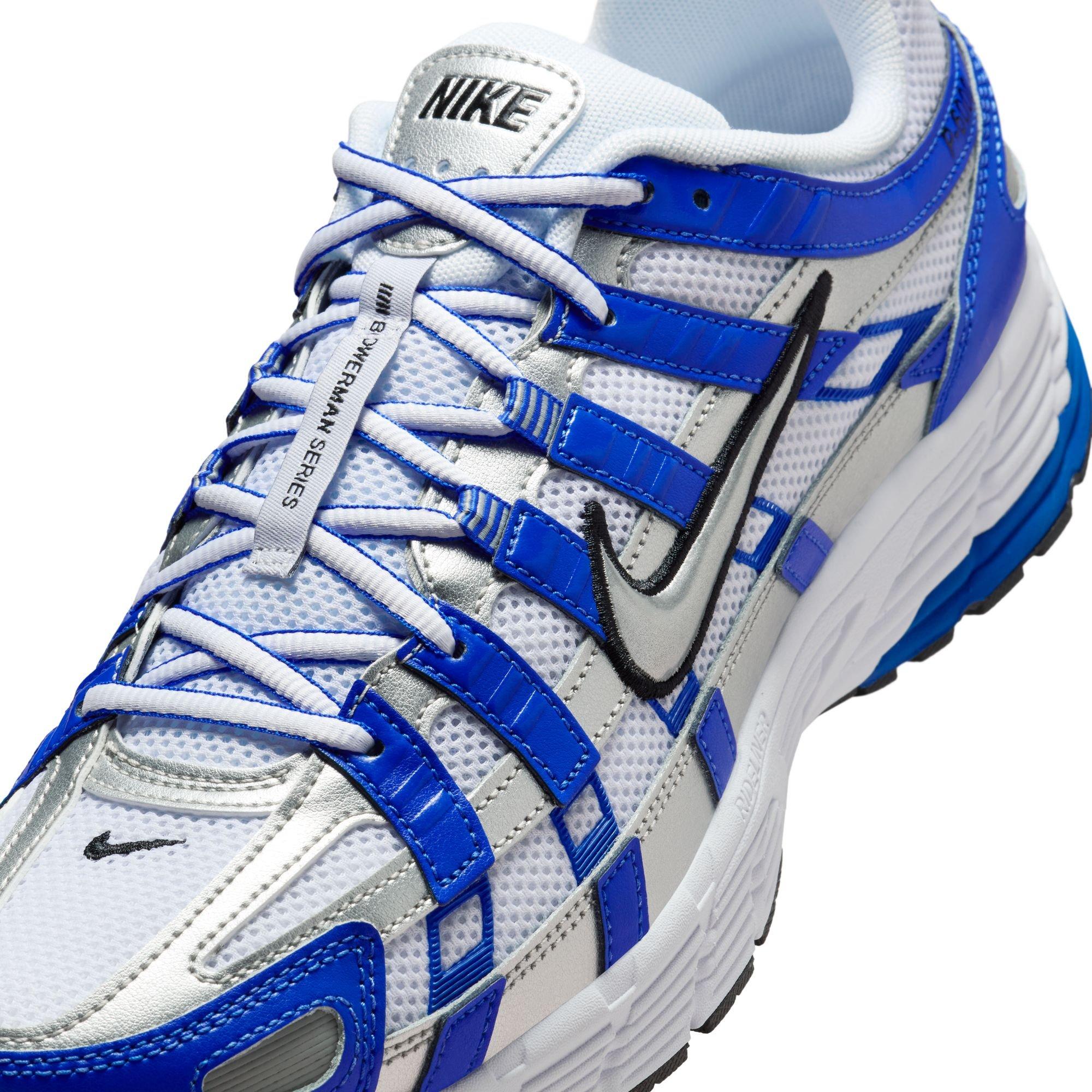 NEW IN BOX Nike P-6000 Running Shoes Sneakers Navy Blue & Silver / Size Mens 13 Nike P-6000 Metallic Silver Platinum University Blue Mens  main image 2