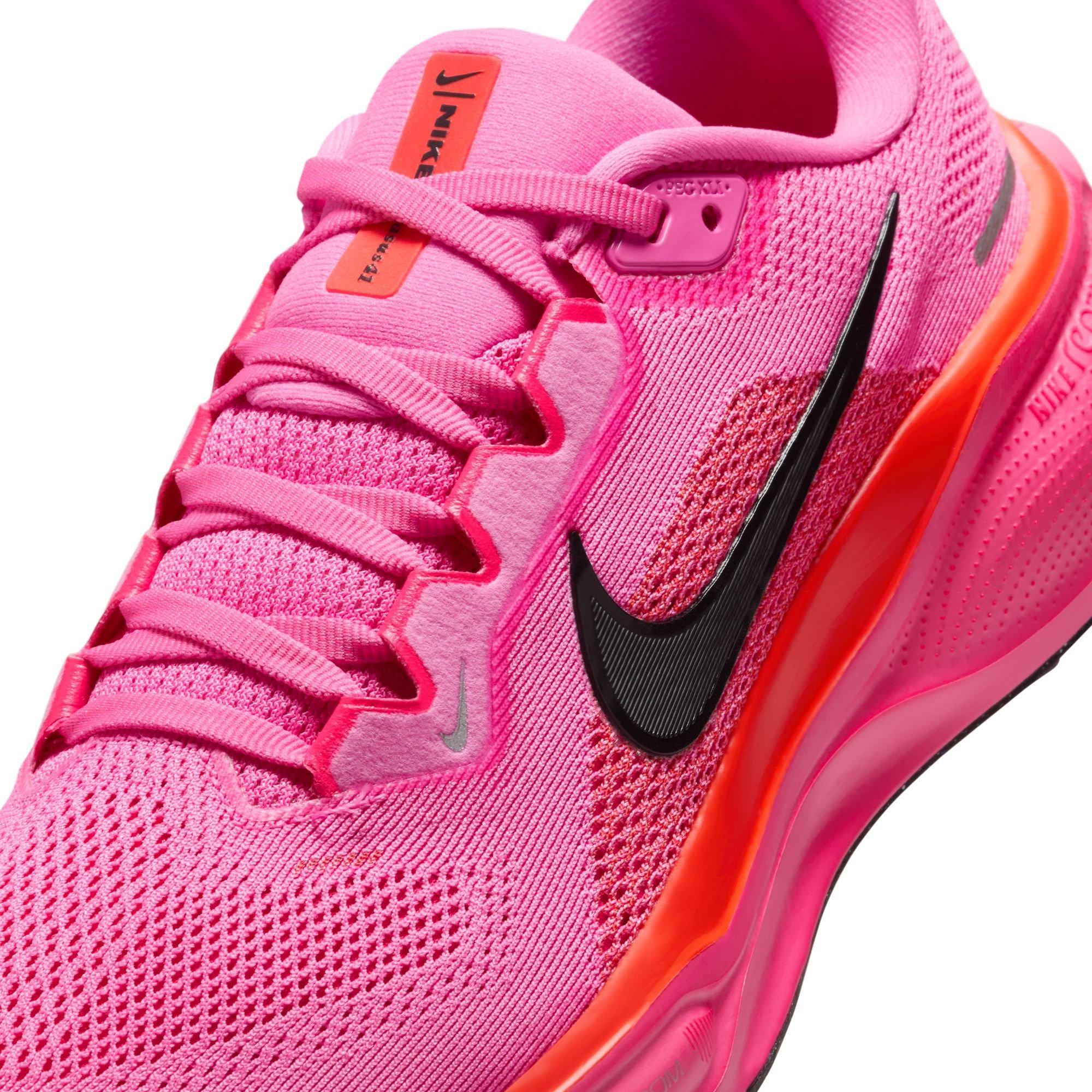 Nike Pegasus 41 "Playful Pink/Off Noir/Hyper Pink" Women's Road Running Shoe - PINK Thumbnail View 10