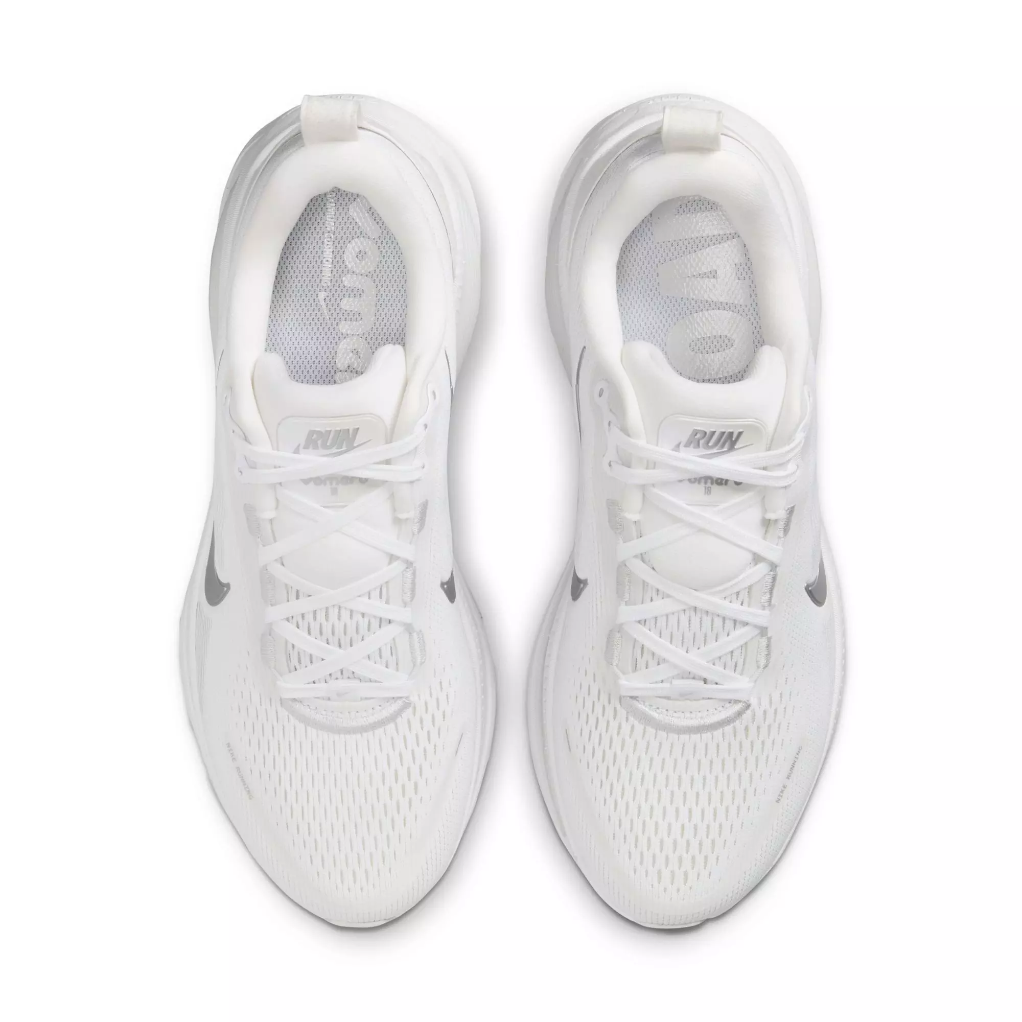 Nike Vomero 18 "White/Metallic Silver/Photon Dust" Women's Shoe - WHITE/SILVER