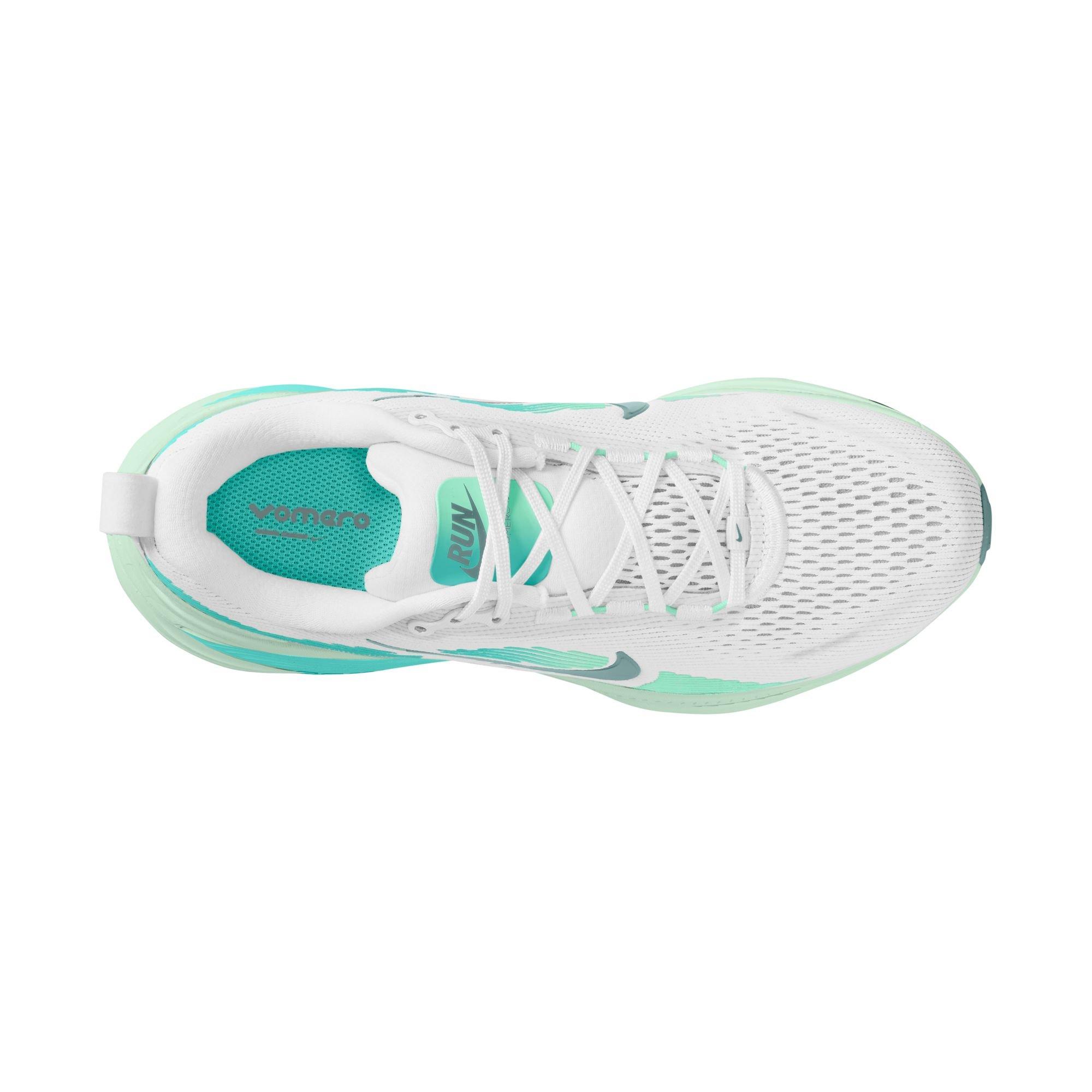 Nike Vomero 18 "White/Cannon/Bleached Turq/Mint Foam" Women's Road Running Shoe - WHITE/MINT Thumbnail View 8