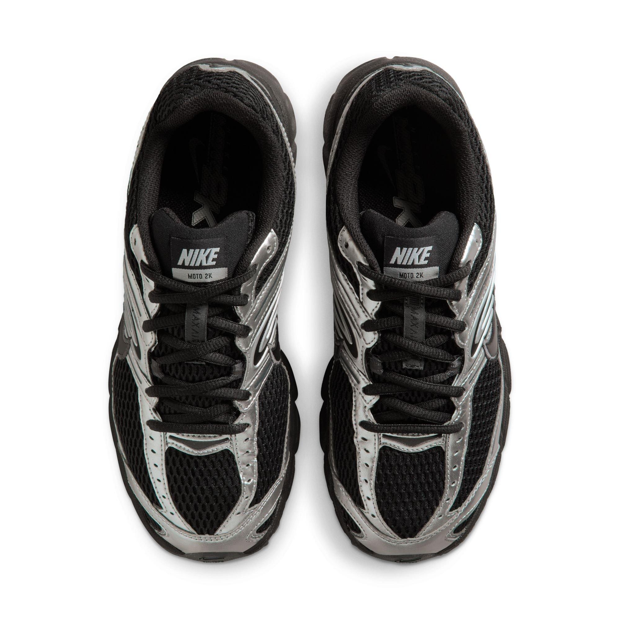 Nike Air Max Moto 2K "Black/Metallic Silver/Anthracite" Women's Shoe - BLACK/SILVER Thumbnail View 8