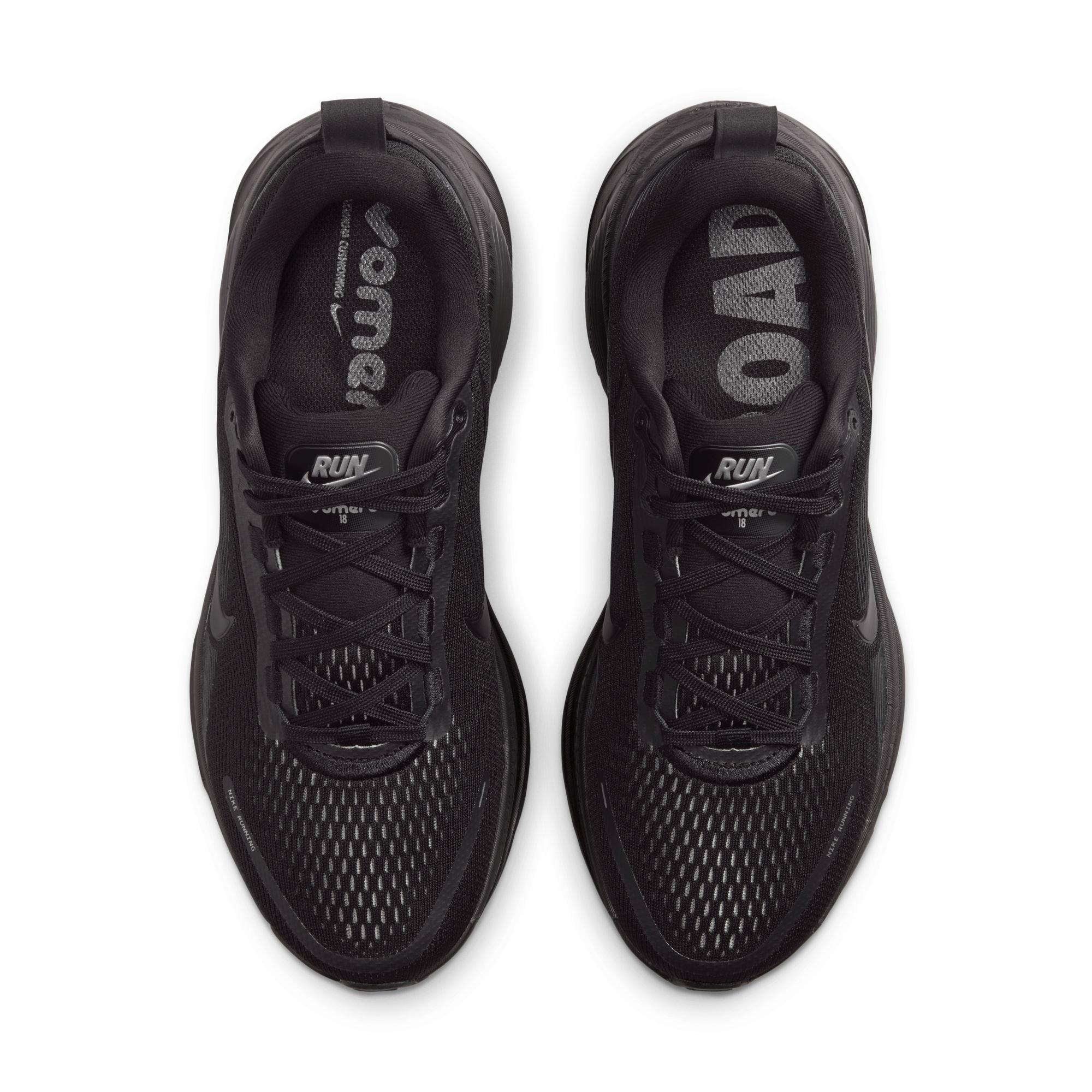 Nike Vomero 18 "Black/Dk Smoke Grey/Lt Smoke Grey" Women's Road Running Shoe - BLACK Thumbnail View 6