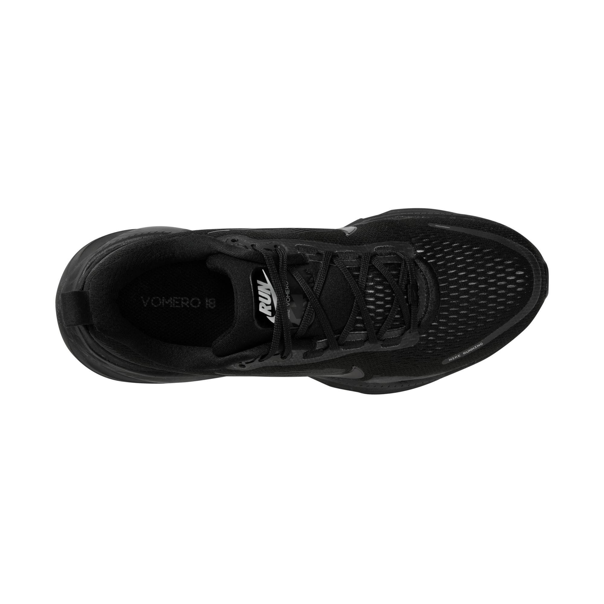 Nike Vomero 18 "Black/Dk Smoke Grey/Lt Smoke Grey" Women's Road Running Shoe - BLACK Thumbnail View 8