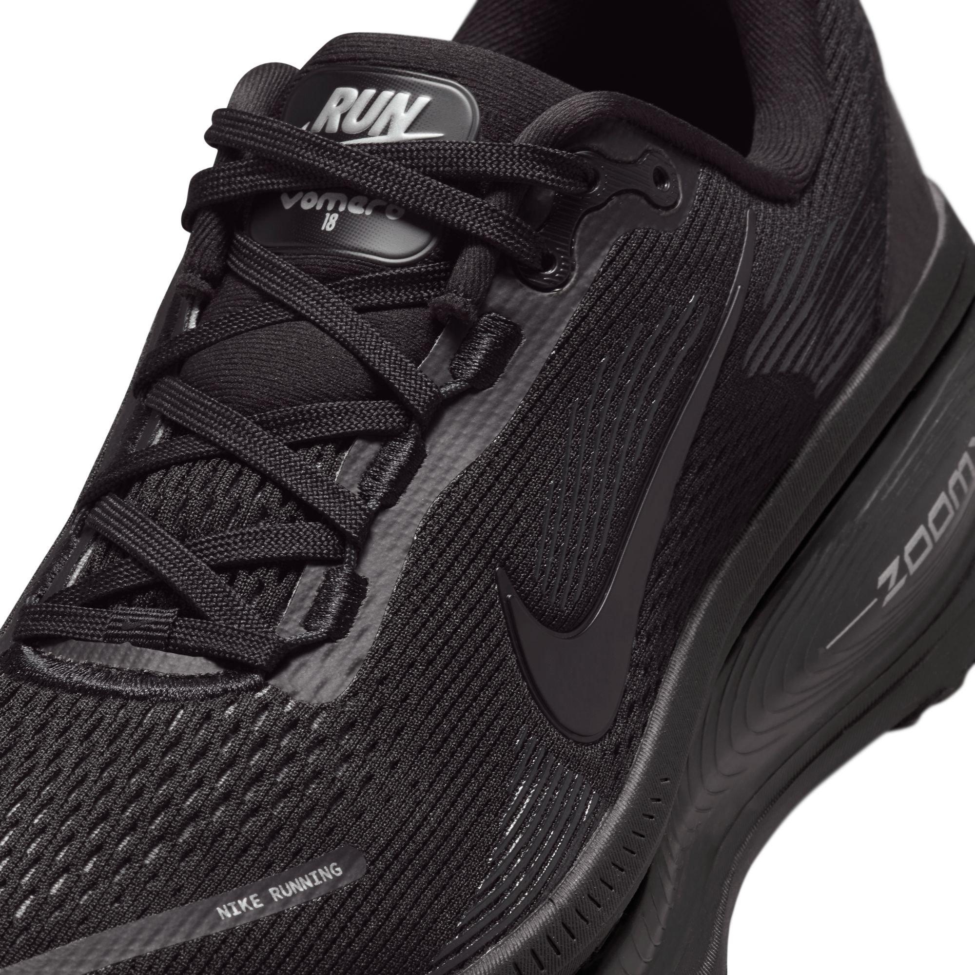 Nike Vomero 18 "Black/Dk Smoke Grey/Lt Smoke Grey" Women's Road Running Shoe - BLACK Thumbnail View 10