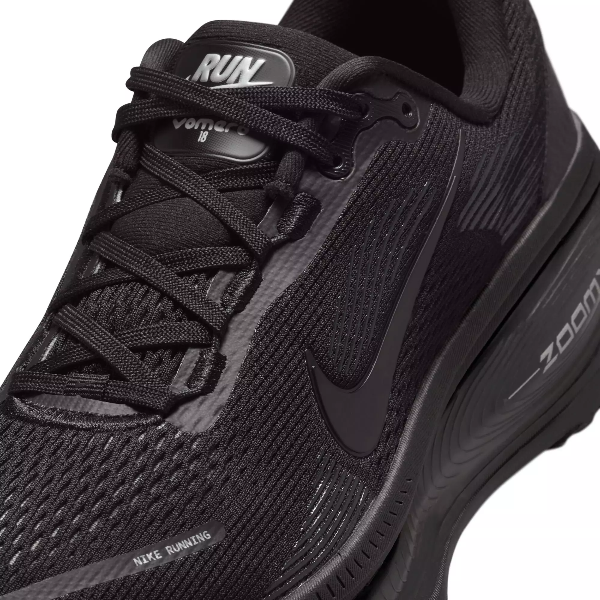Nike Vomero 18 "Black/Dk Smoke Grey/Lt Smoke Grey" Women's Road Running Shoe - BLACK