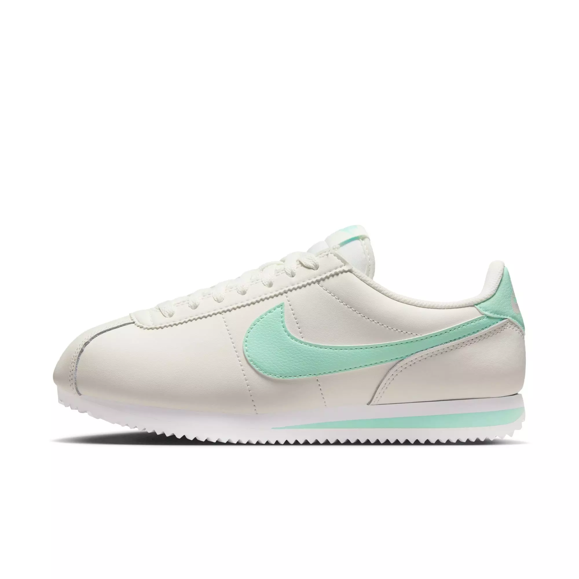 Nike Cortez Leather "Sail/Mint Foam/White" Women's Shoe - SAIL