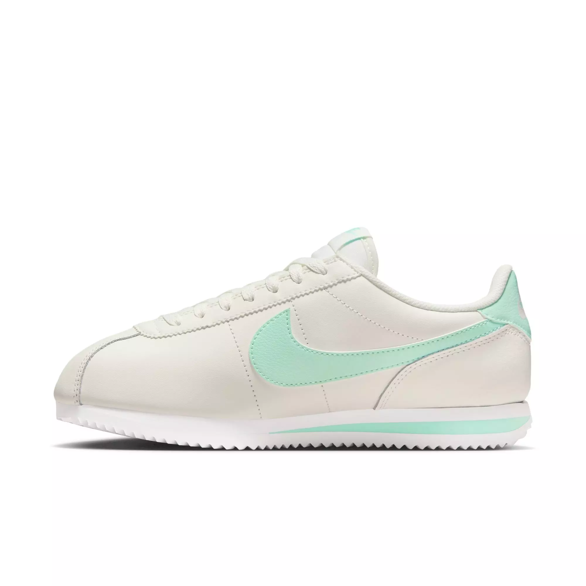 Nike Cortez Leather "Sail/Mint Foam/White" Women's Shoe - SAIL