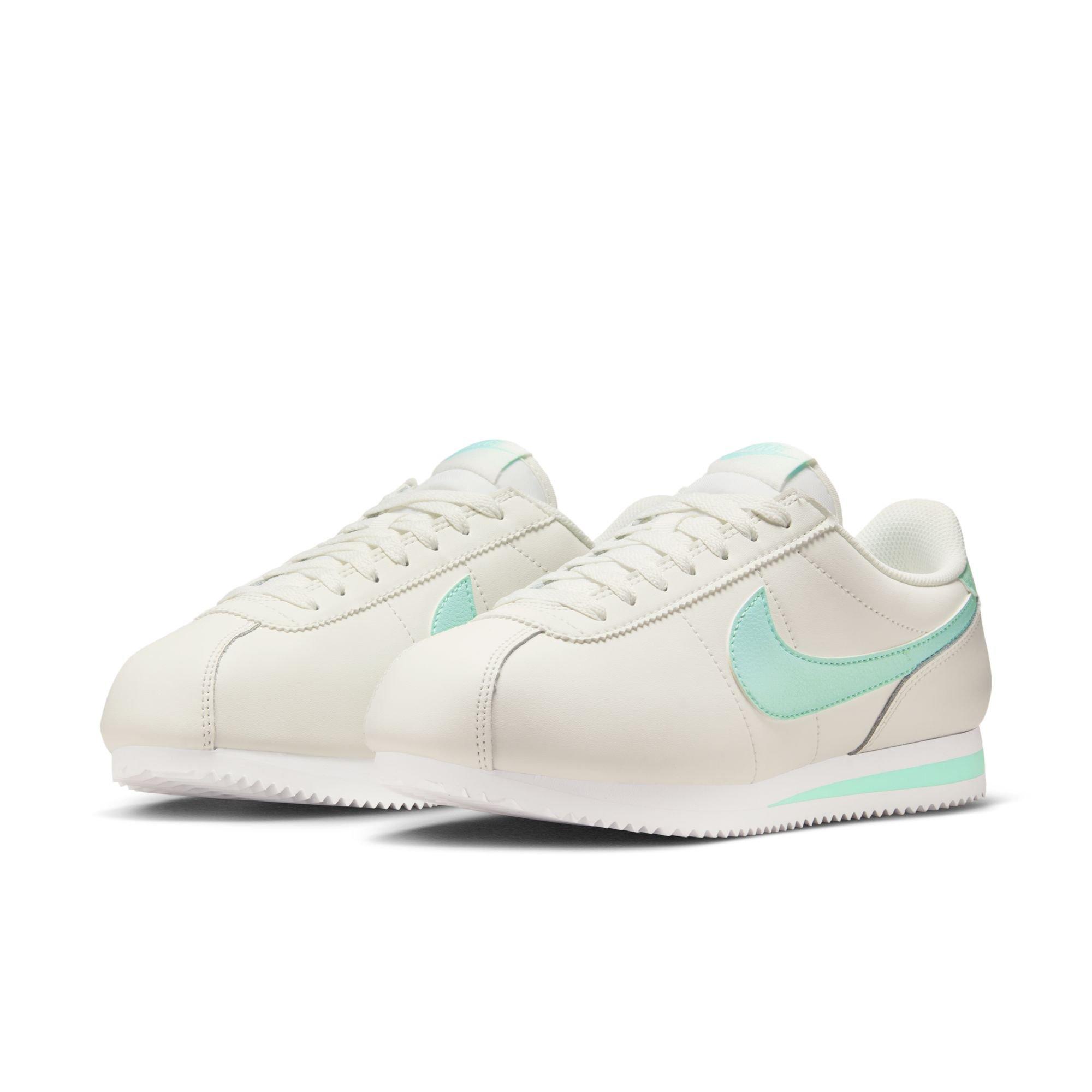 Nike Cortez Leather "Sail/Mint Foam/White" Women's Shoe - SAIL Thumbnail View 5