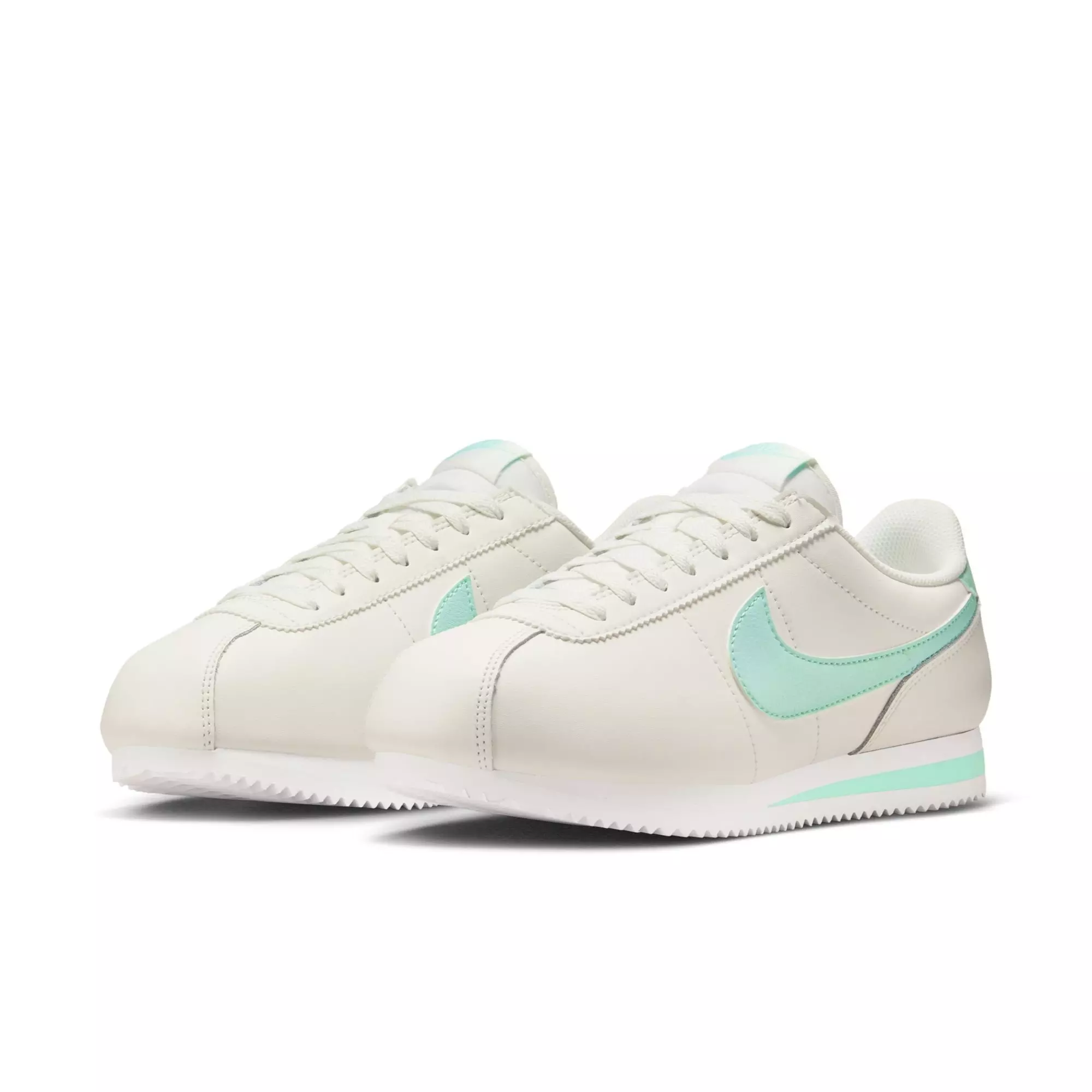 Nike Cortez Leather "Sail/Mint Foam/White" Women's Shoe - SAIL