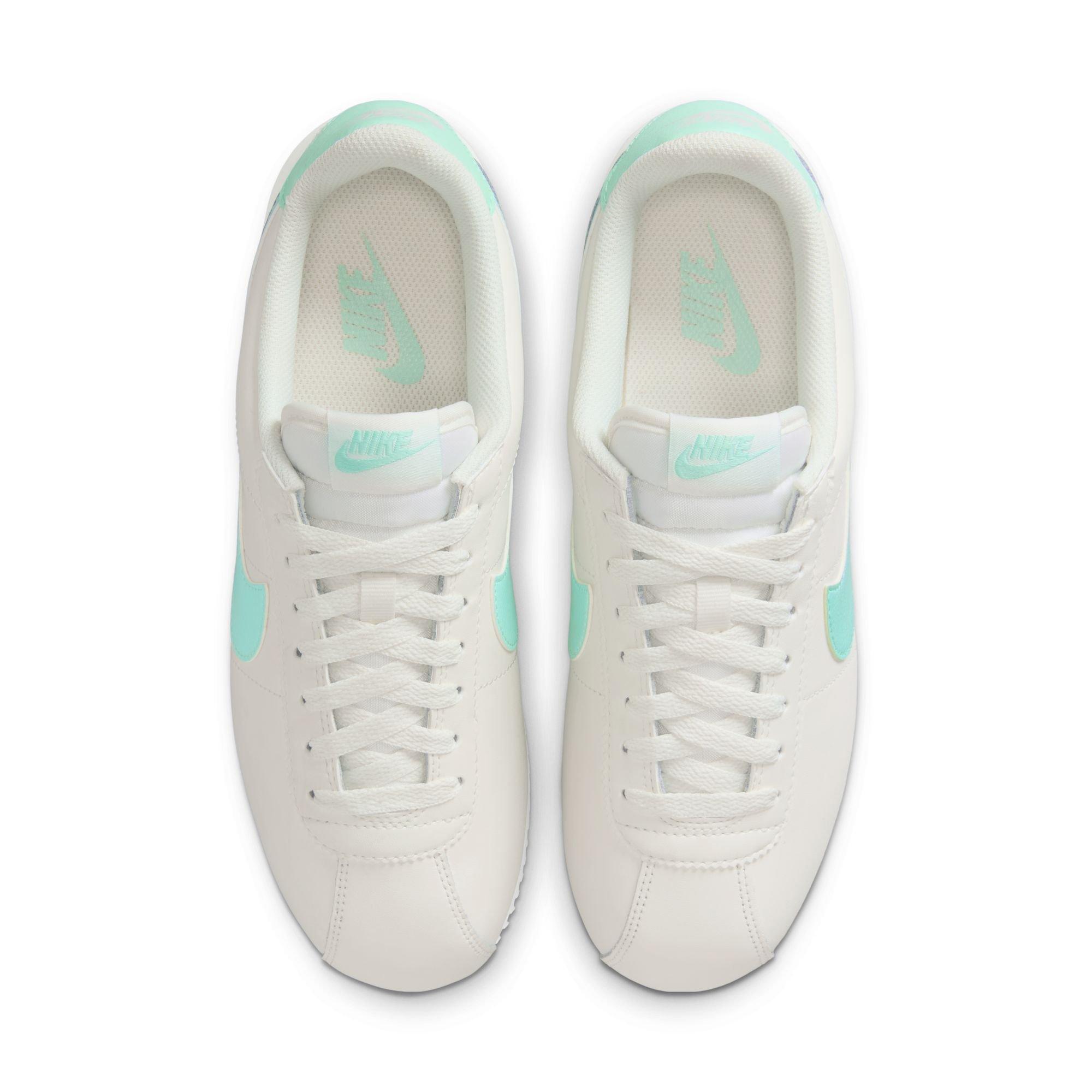 Nike Cortez Leather "Sail/Mint Foam/White" Women's Shoe - SAIL Thumbnail View 6