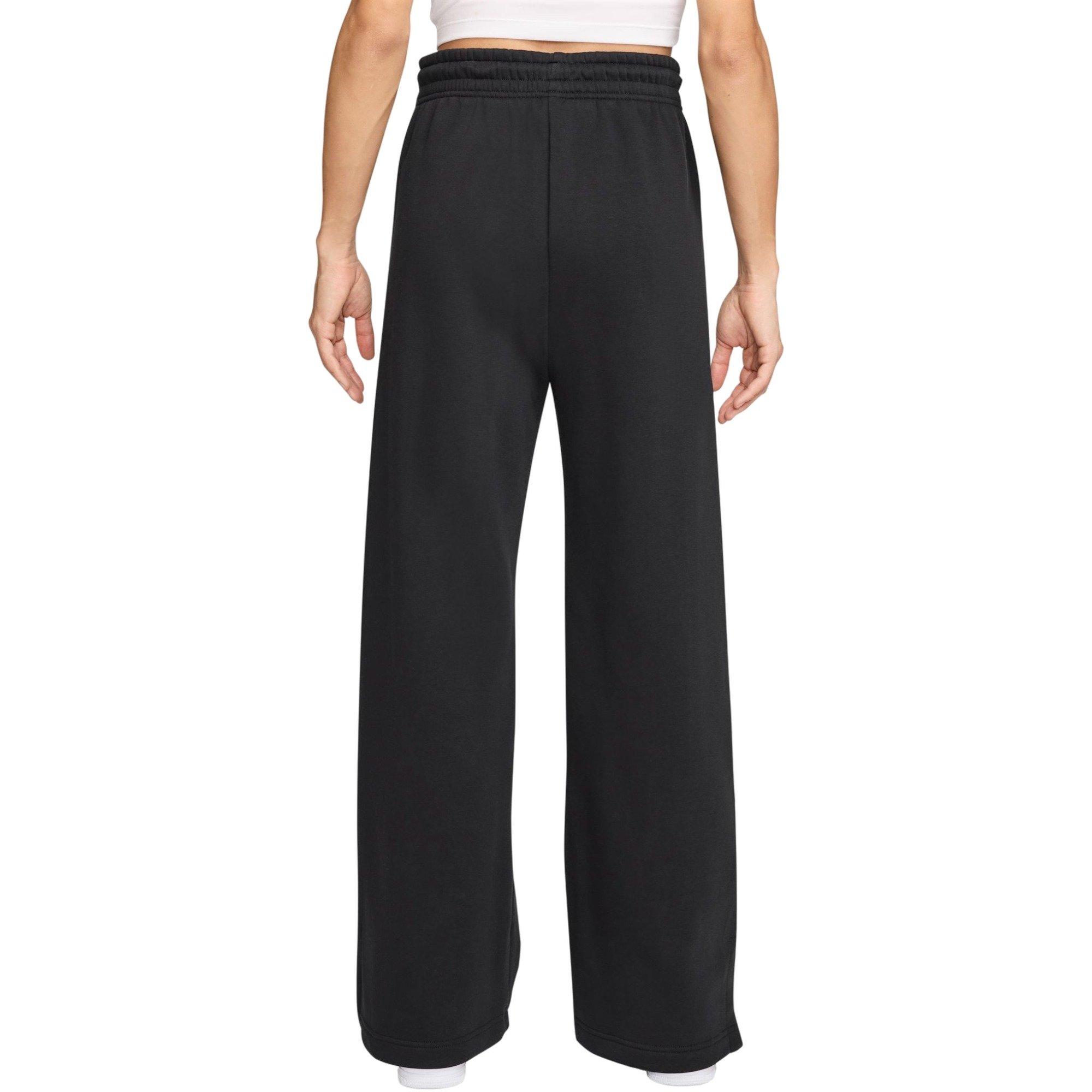 Nike Women's Sportswear Phoenix Fleece High-Waisted Pants-Black - BLACK Thumbnail View 2