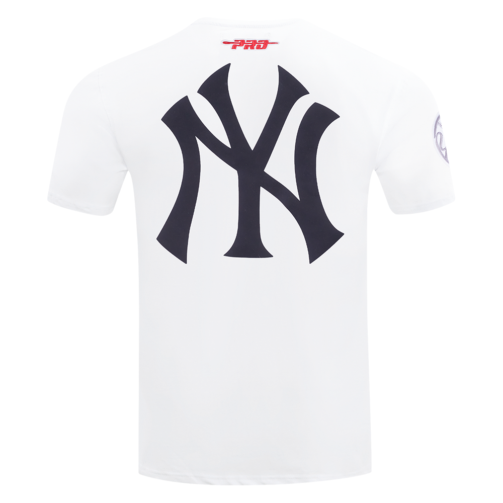 Pro Standard New York Yankees White Cement Short Sleeve Tee-White - WHITE Thumbnail View 2