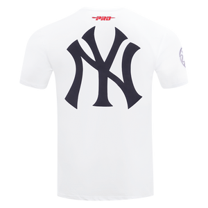 Pro Standard New York Yankees White Cement Short Sleeve Tee-White