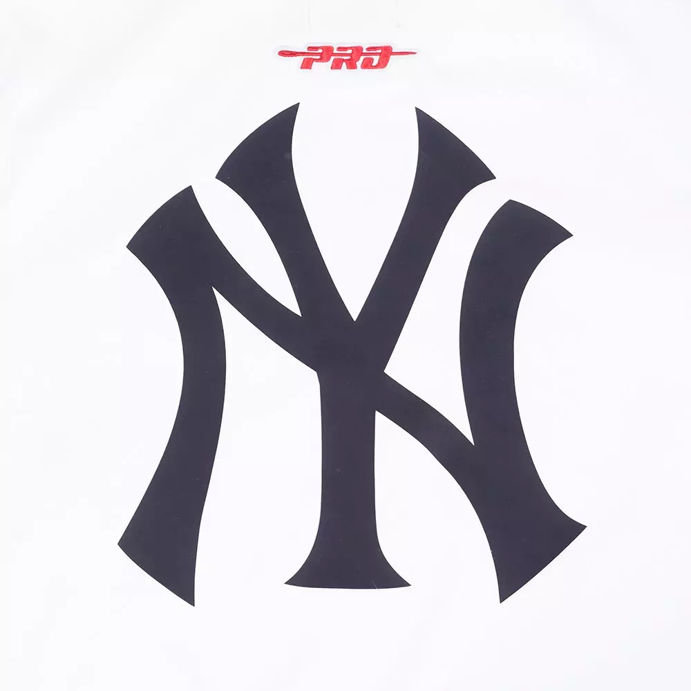 Pro Standard New York Yankees White Cement Short Sleeve Tee-White - WHITE