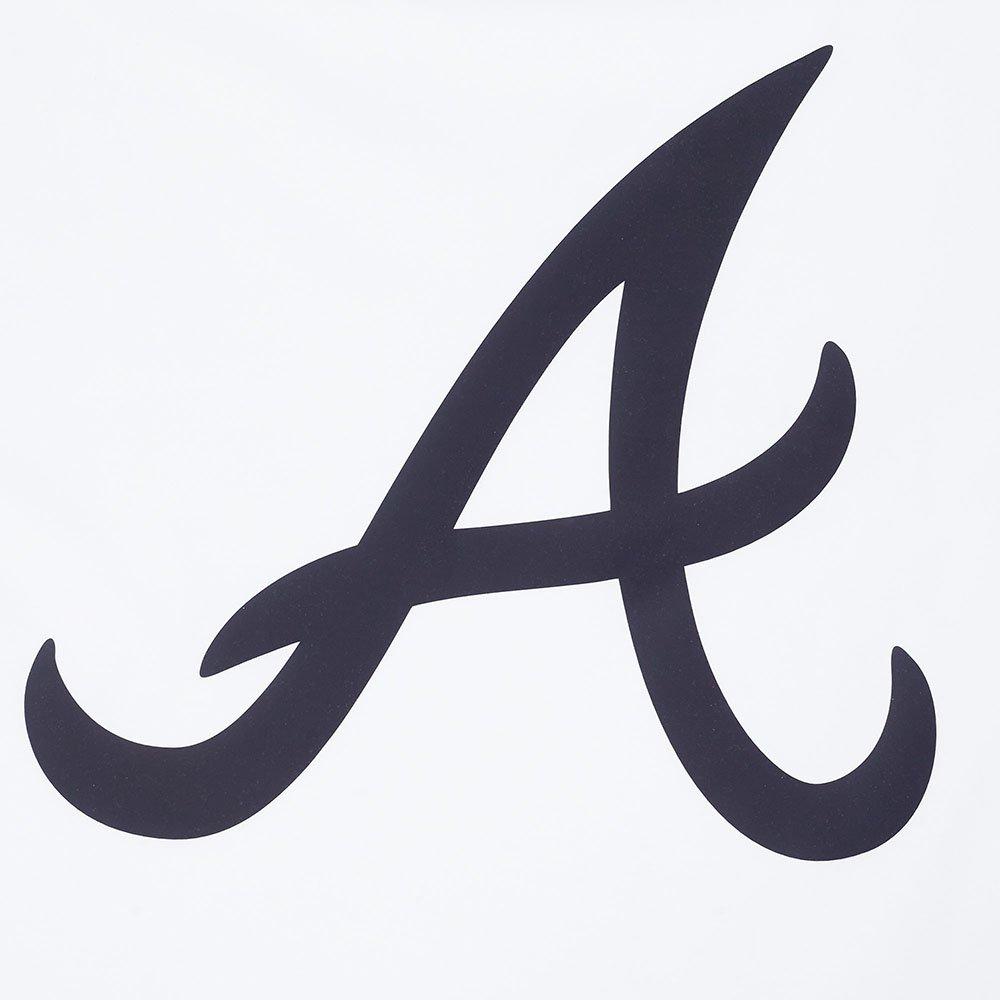 Pro Standard Atlanta Braves White Cement Short Sleeve Tee-White - WHITE Thumbnail View 7