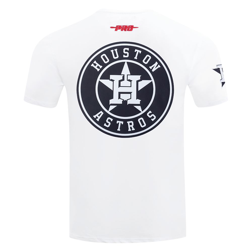 Pro Standard Houston Astros White Cement Short Sleeve Tee-White - WHITE Thumbnail View 2