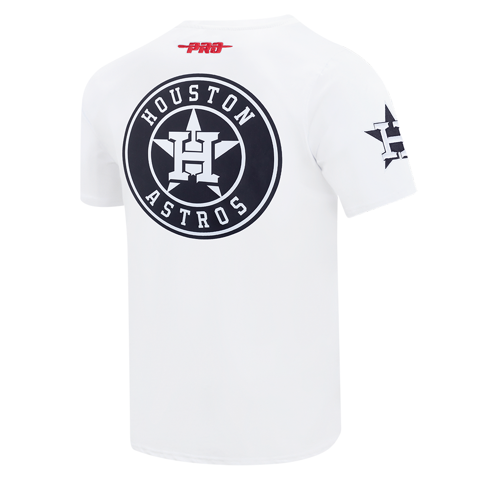 Pro Standard Houston Astros White Cement Short Sleeve Tee-White - WHITE Thumbnail View 4
