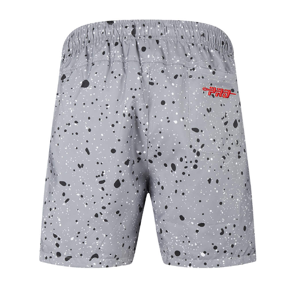 Pro Standard New York Yankees White Cement Shorts-Grey - GREY Thumbnail View 2