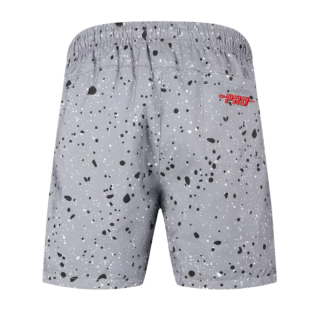 Pro Standard New York Yankees White Cement Shorts-Grey - GREY