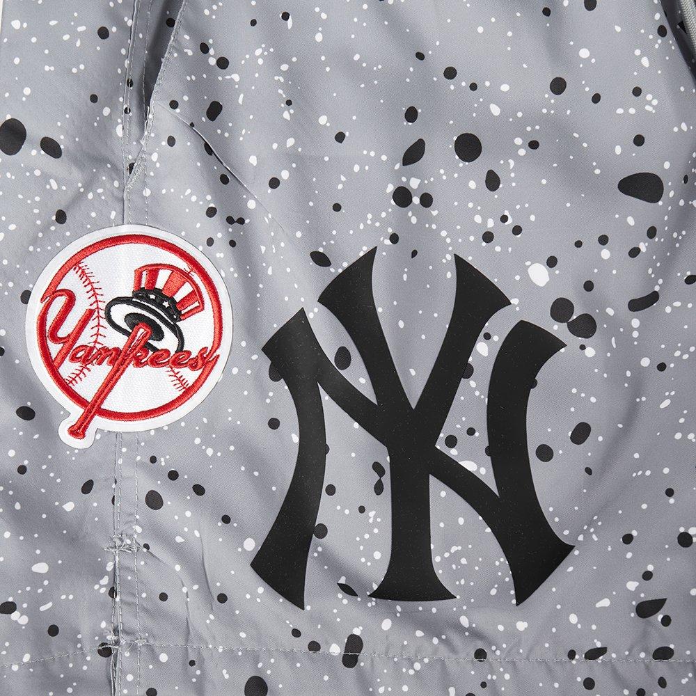 Pro Standard New York Yankees White Cement Shorts-Grey - GREY Thumbnail View 5