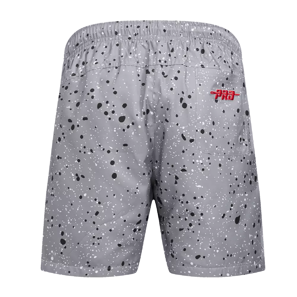 Pro Standard St. Louis Cardinals White Cement Shorts-Grey - GREY