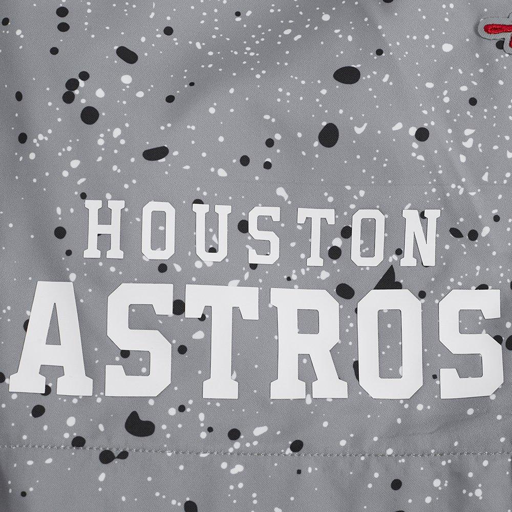 Pro Standard Houston Astros White Cement Shorts - Grey - GREY Thumbnail View 5
