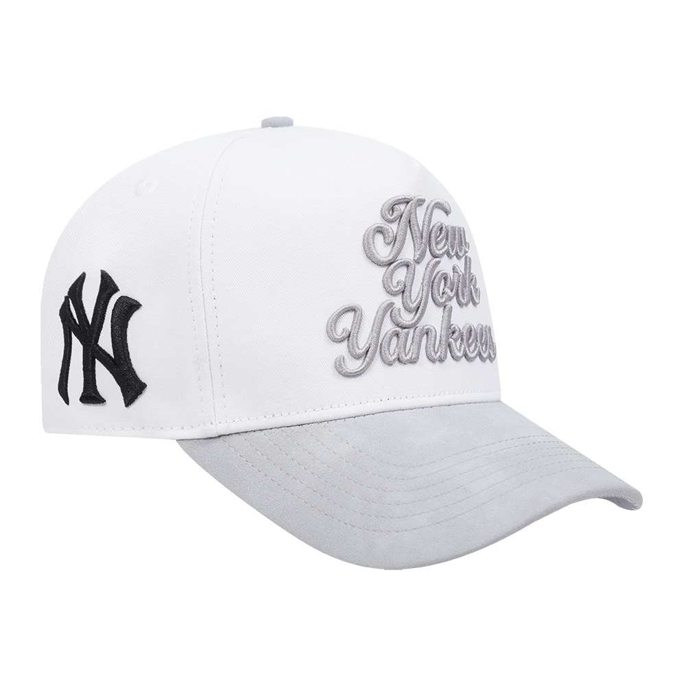 Pro Standard New York Yankees White Cement Adjustable Hat-White/Grey