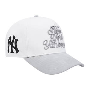 Pro Standard New York Yankees White Cement Adjustable Hat-White/Grey