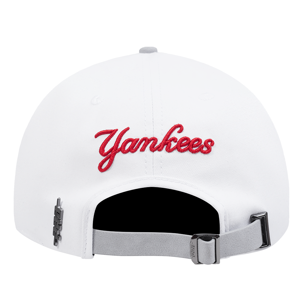 Pro Standard New York Yankees White Cement Adjustable Hat-White/Grey
