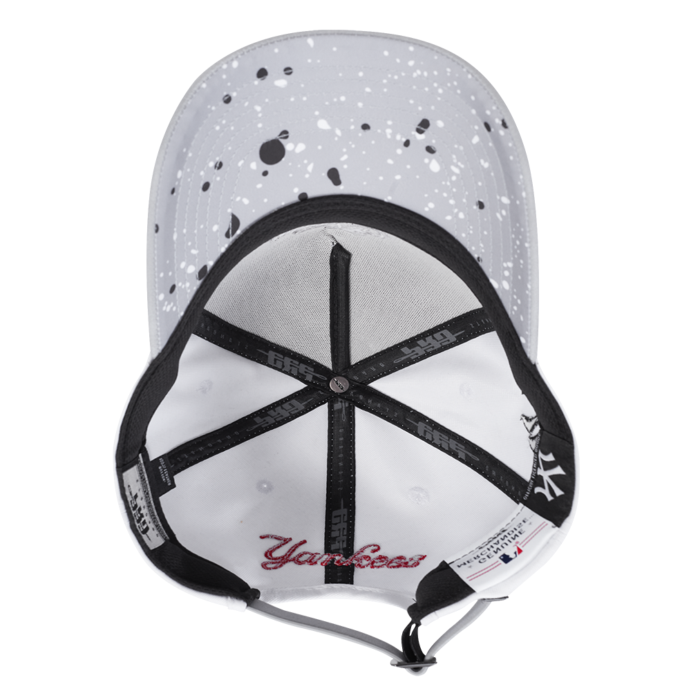 Pro Standard New York Yankees White Cement Adjustable Hat-White/Grey