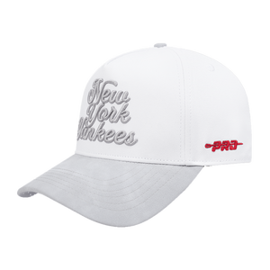 Pro Standard New York Yankees White Cement Adjustable Hat-White/Grey