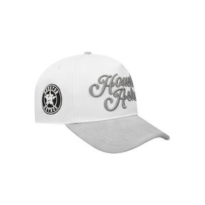 Pro Standard Houston Astros White Cement Adjustable Hat-White/Grey