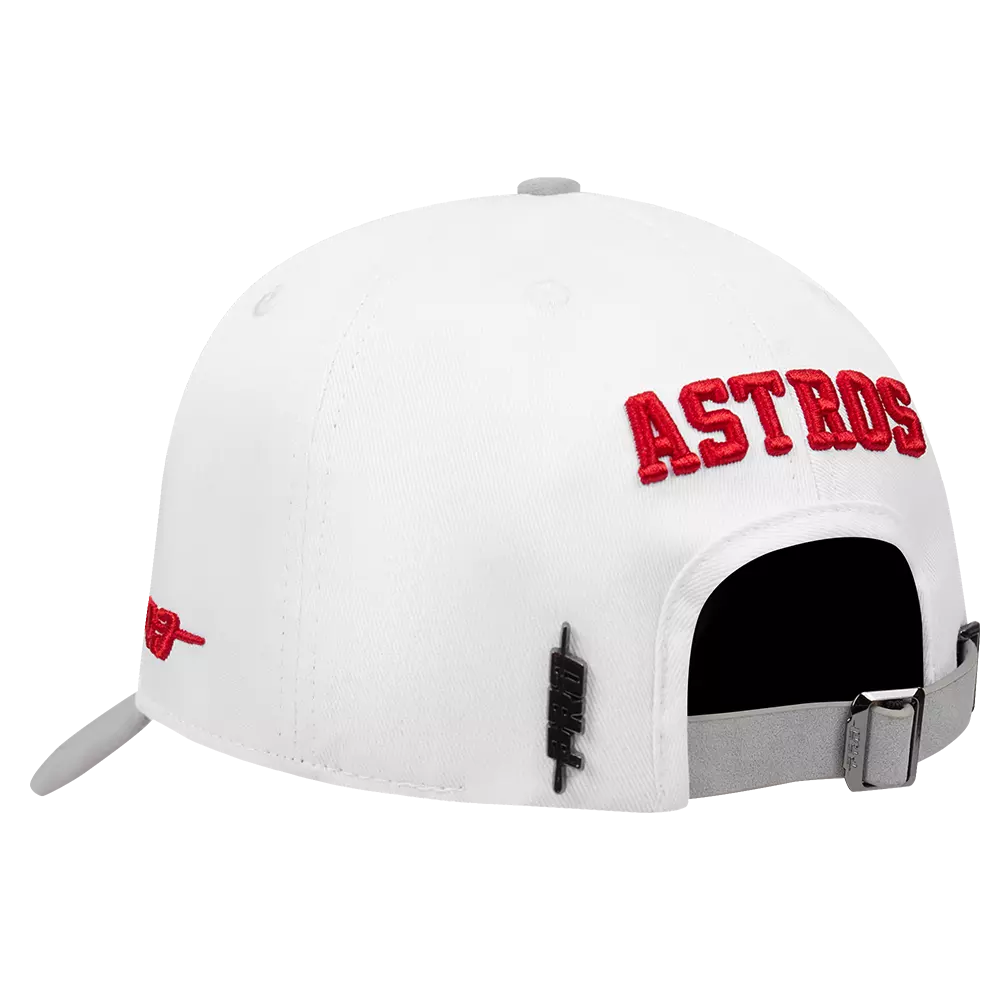 Pro Standard Houston Astros White Cement Adjustable Hat-White/Grey - WHITE/GREY