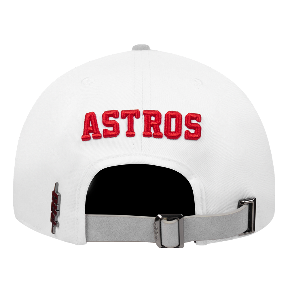 Pro Standard Houston Astros White Cement Adjustable Hat-White/Grey