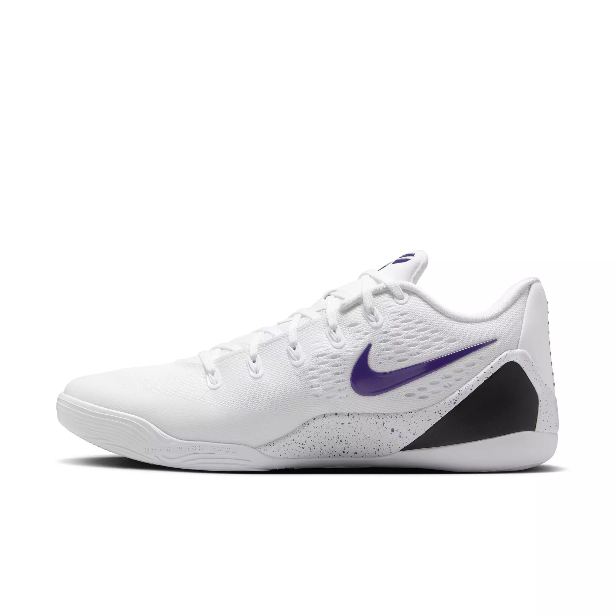 Nike Kobe IX "Court Purple" Men's Basketball Shoe - WHITE/COURT PURPLE
