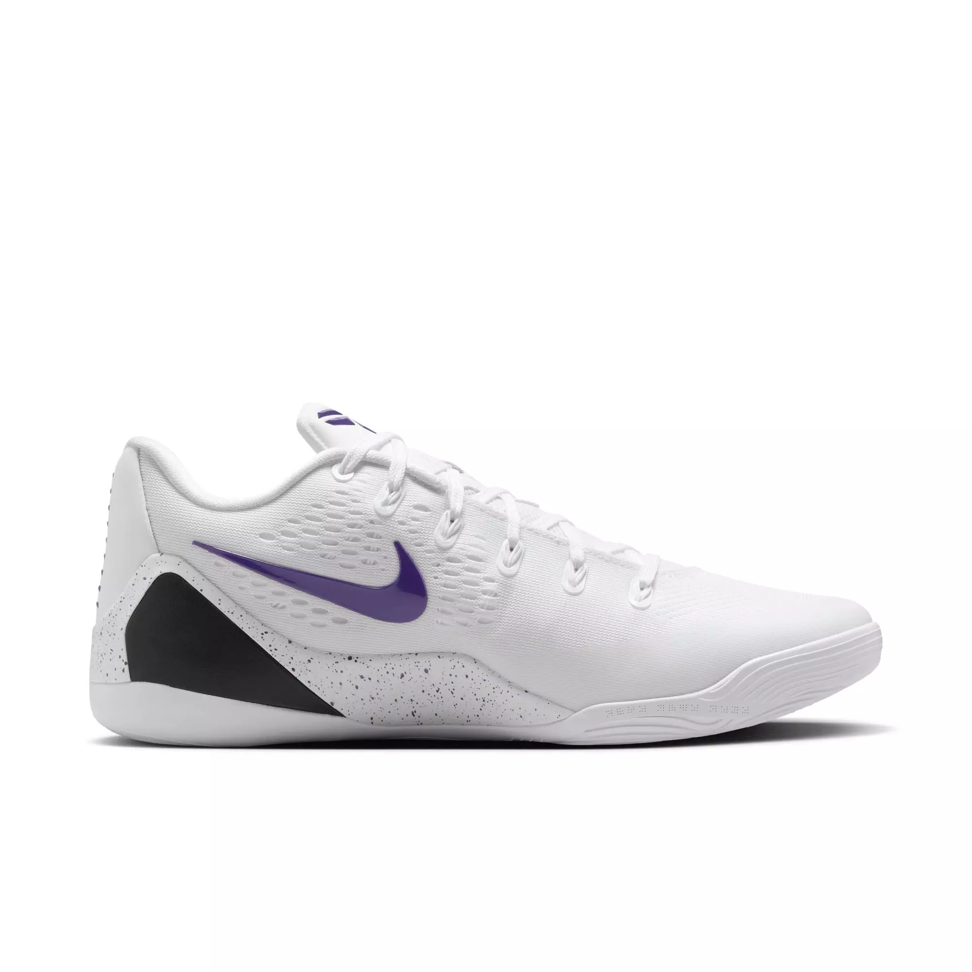 Nike Kobe IX "Court Purple" Men's Basketball Shoe - WHITE/COURT PURPLE