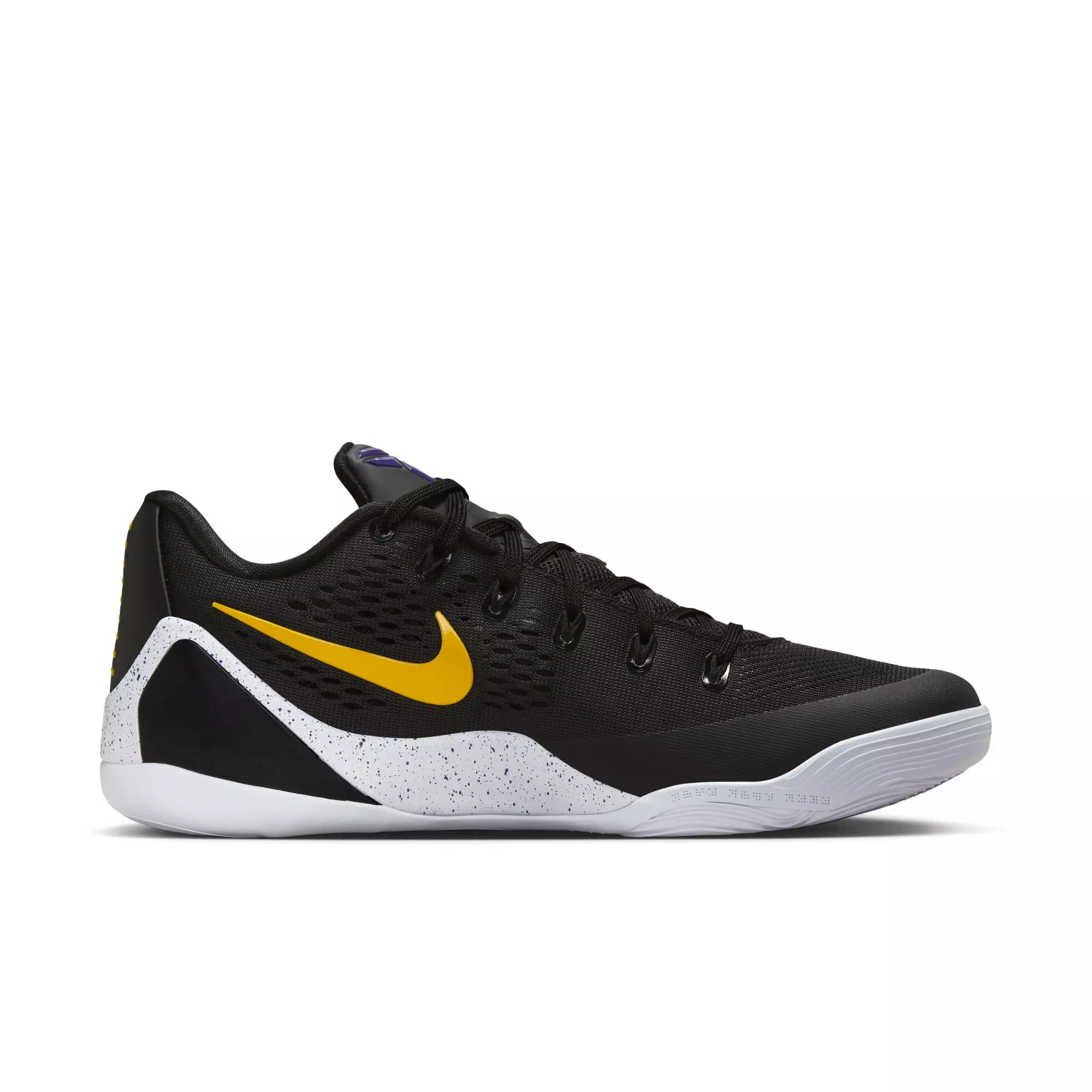 Kobe IX Elite Low EM Protro "Black/Gold" Men's Basketball Shoe - BLACK/UNIVERSITY GOLD/WHITE