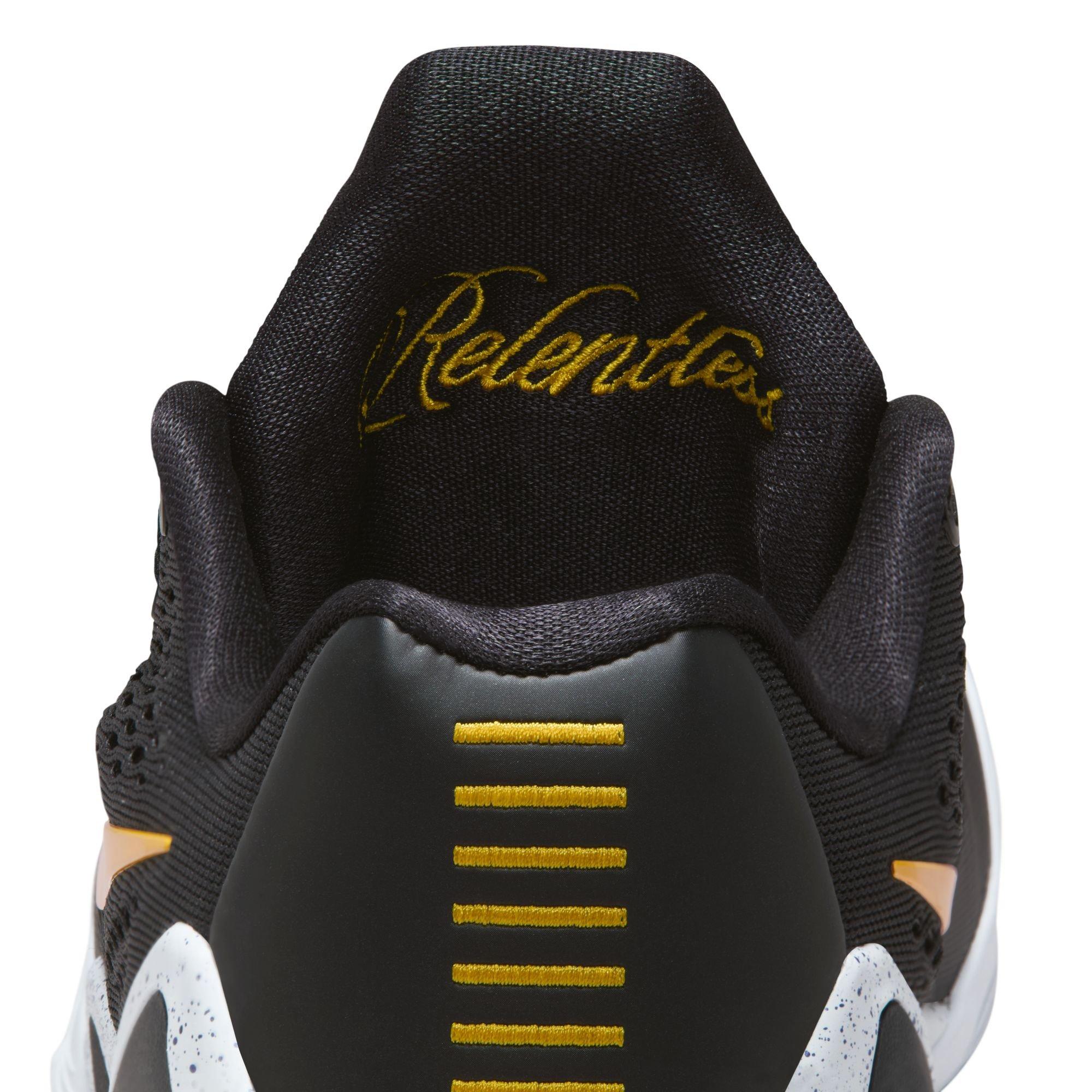 Kobe IX Elite Low EM Protro "Black/Gold" Men's Basketball Shoe - BLACK/UNIVERSITY GOLD/WHITE Thumbnail View 7
