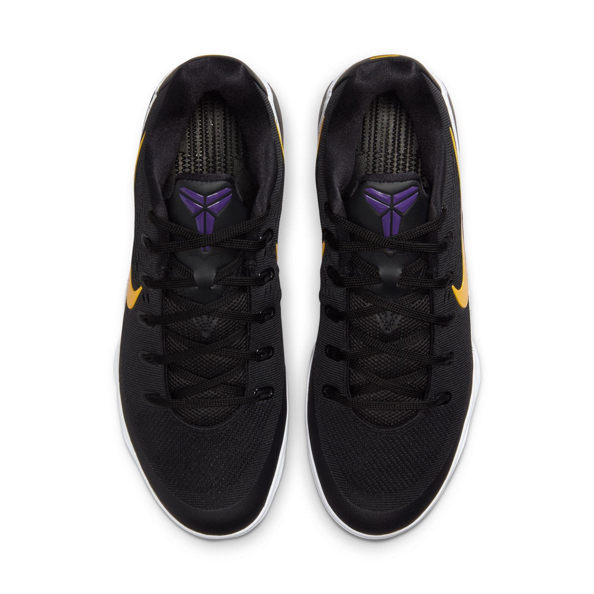 Kobe IX Elite Low EM Protro "Black/Gold" Men's Basketball Shoe - BLACK/UNIVERSITY GOLD/WHITE Thumbnail View 12