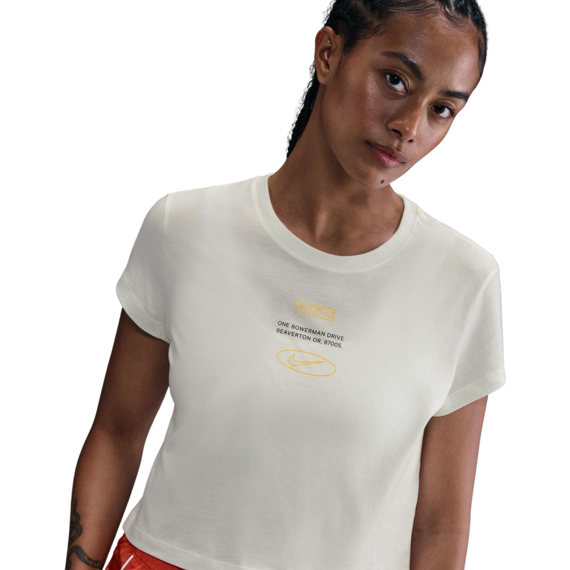 Nike Women's Sportswear Graphic Tee - SAIL Thumbnail View 3