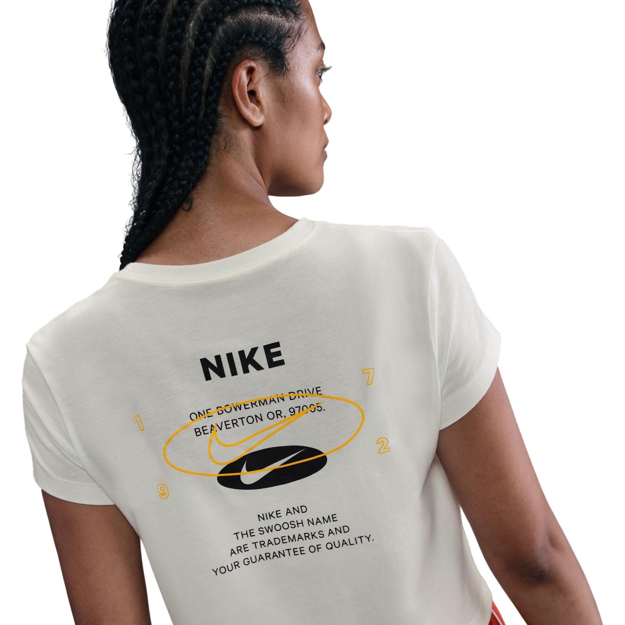 Nike Women's Sportswear Graphic Tee - SAIL Thumbnail View 4