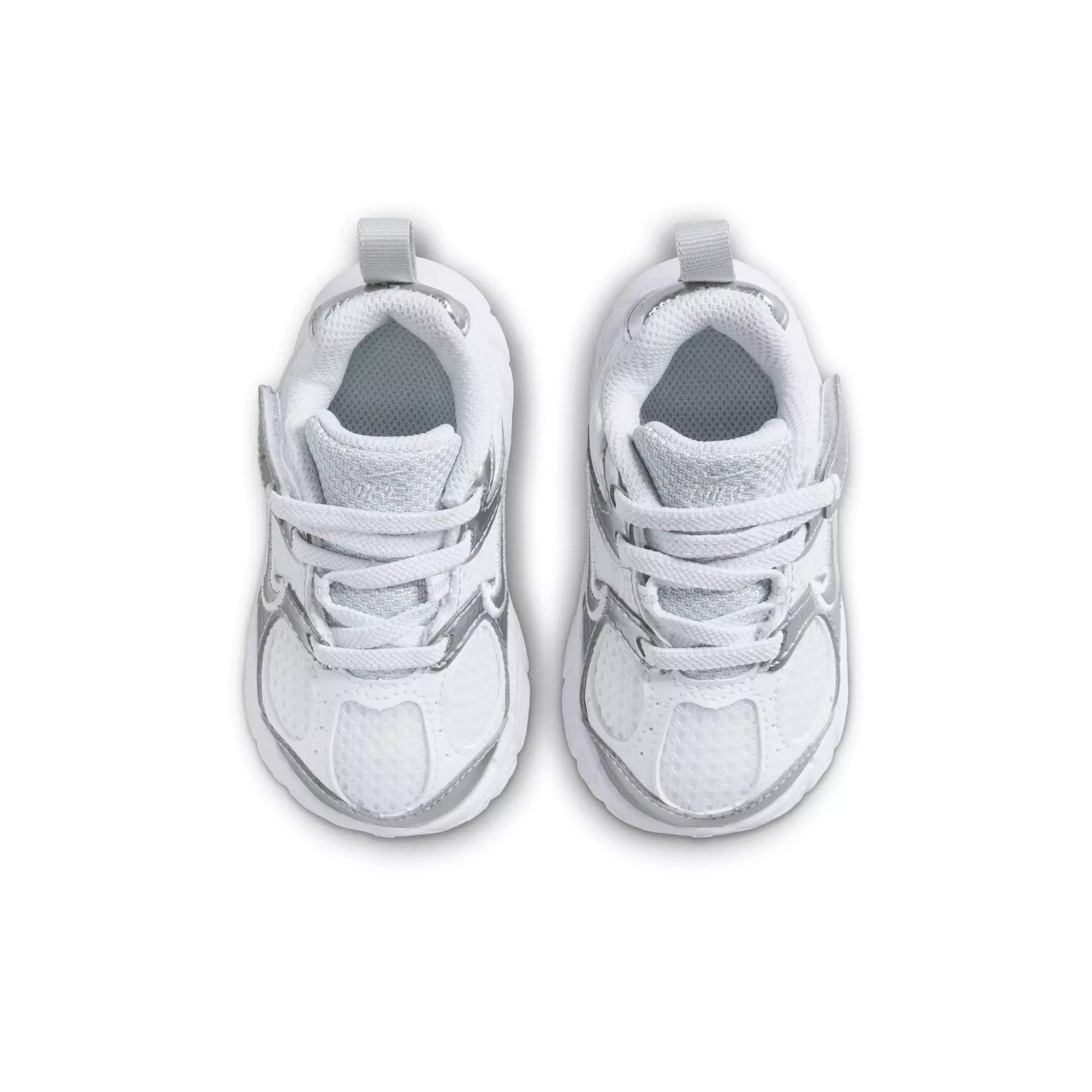 Nike V5 RNR "White/Metallic Silver/Pure Platinum" Toddler Girls' Shoe - WHITE