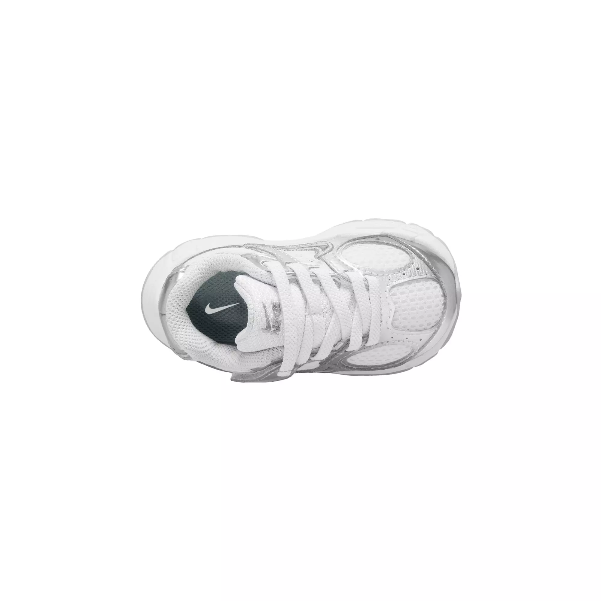 Nike V5 RNR "White/Metallic Silver/Pure Platinum" Toddler Girls' Shoe - WHITE
