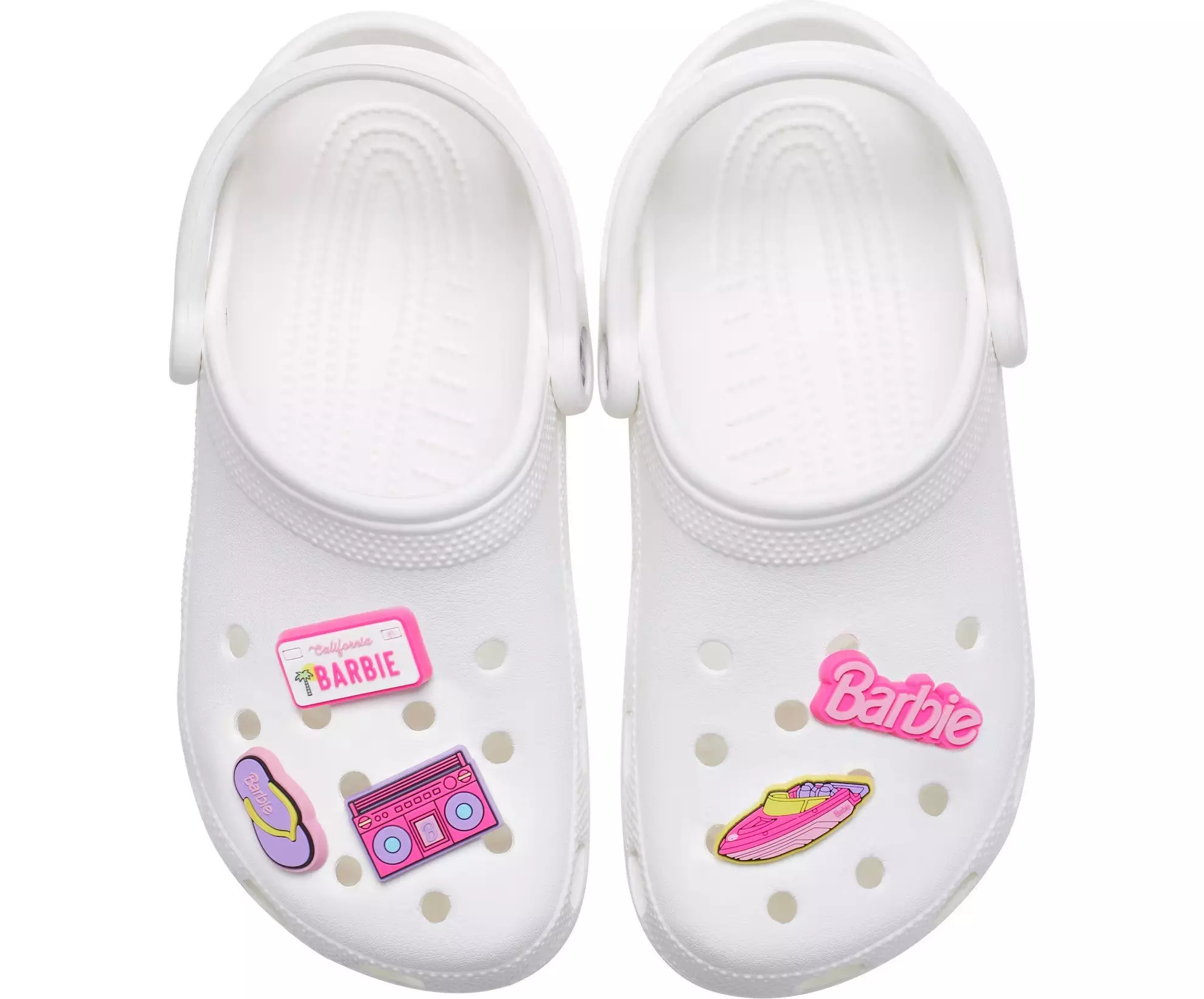 Crocs Barbie Retro Jibbitz Charms-5PK - PINK