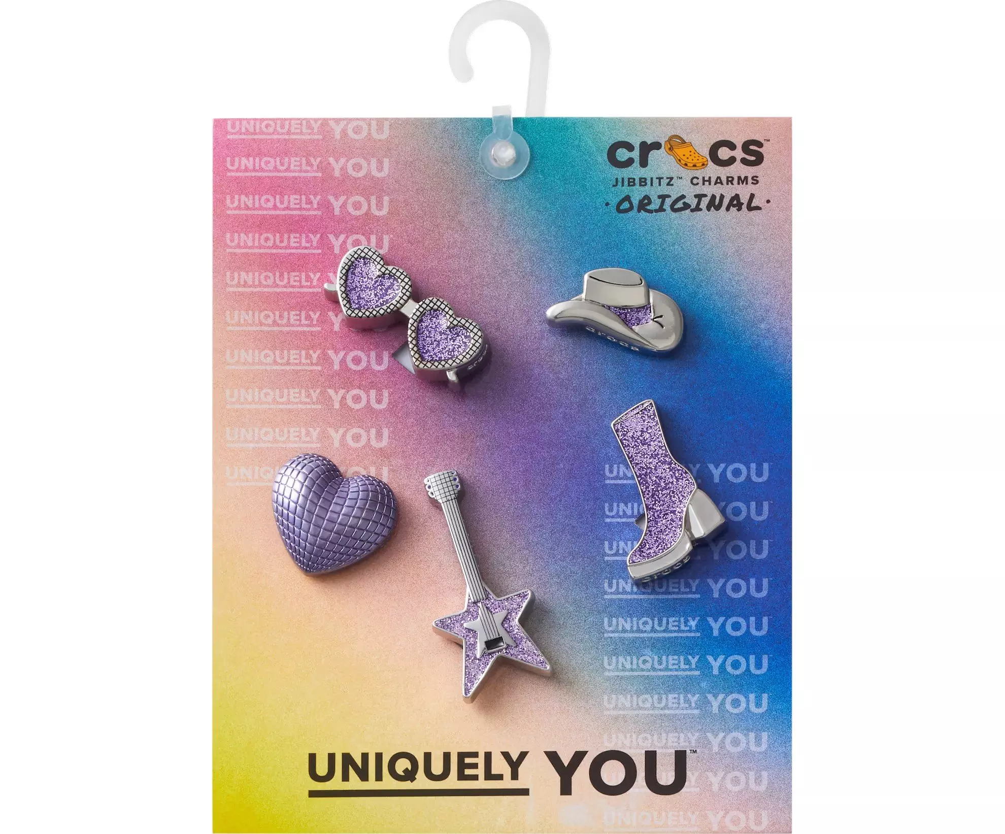 Crocs Disco Concert Jibbitz Charms-5PK - MULTI-COLOR